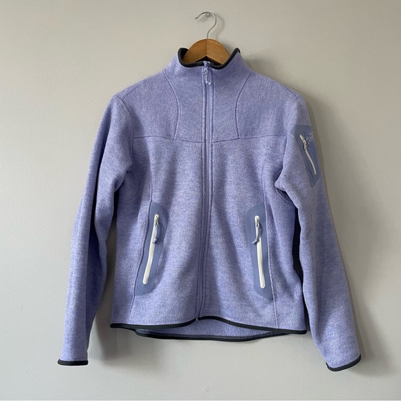 Arc'teryx Jackets & Blazers - Arc’teryx lavender purple polar tech fleece zippered jacket